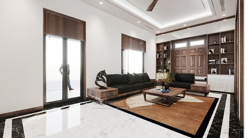 Mẫu thiết kế nội thất biệt thự hiện đại cao cấp cho khách hàng tại Đông Anh Hà Nội thiết kế biệt thự